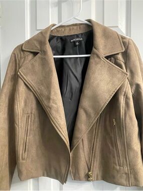 J. Crew Mercantile asymmetric motorcycle jacket